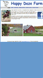 Mobile Screenshot of happydazefarm.com